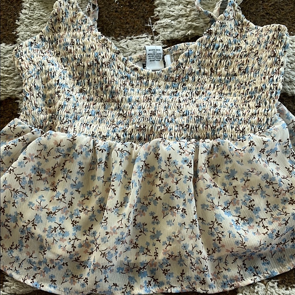 Floral Babydoll Top
